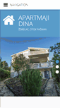 Mobile Screenshot of dina-apartmani.com